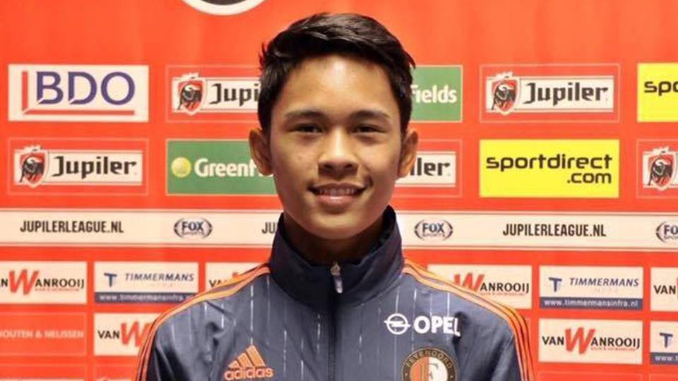 Yussa Nugraha kini kembali berseragam SC Feyenoord. Copyright: Facebook Yussa Nugraha