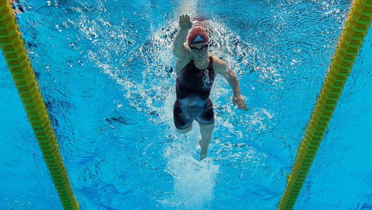Ellie Simmonds, atlet asal Inggris saat mengikuti ajang Paralimpiade Rio 2016. - INDOSPORT