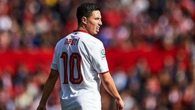 Samir Nasri akan segera hengkang secara permanen dari Manchester City. Copyright: Aitor Alcalde Colomer/Getty Images