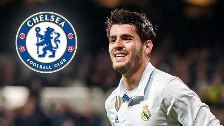 Striker Real Madrid, Alvaro Morata Copyright: PowerSportImages/GettyImages/INDOSPORT