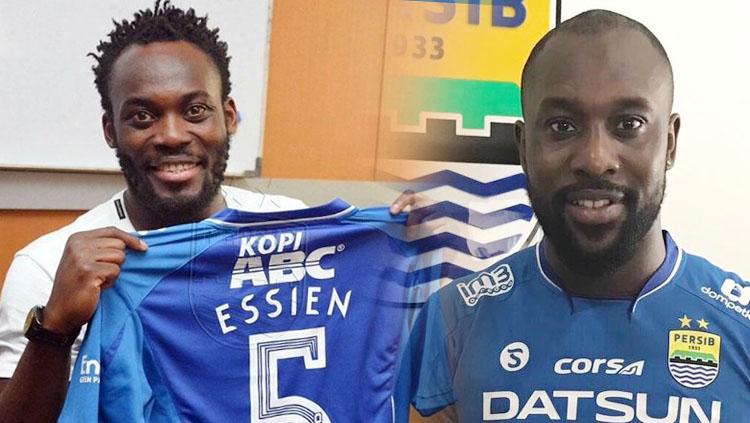 Carlton Cole dan Minchael Essien.