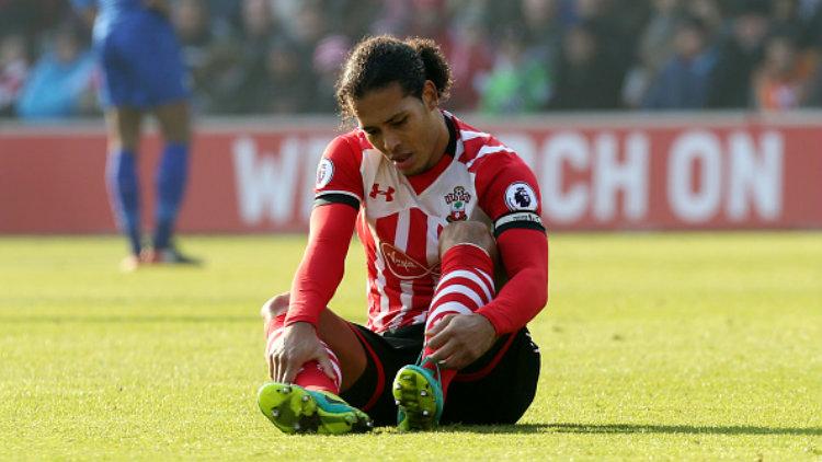 Bintang Southampton, Virgil van Dijk. Copyright: Plumb Images/Leicester City FC via Getty Images