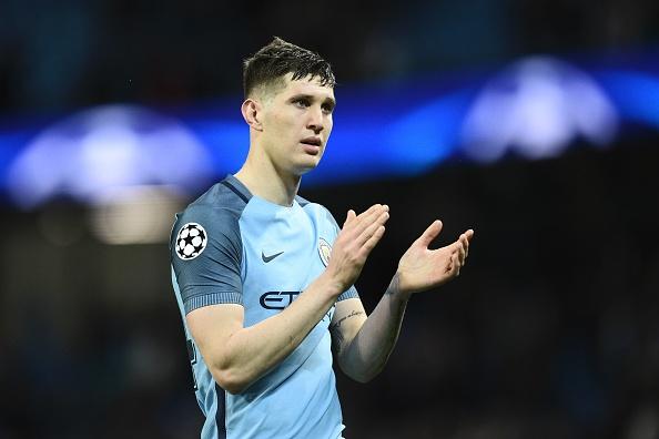 Bek tengah Man City, John Stones. Copyright: OLI SCARFF/AFP/Getty Images