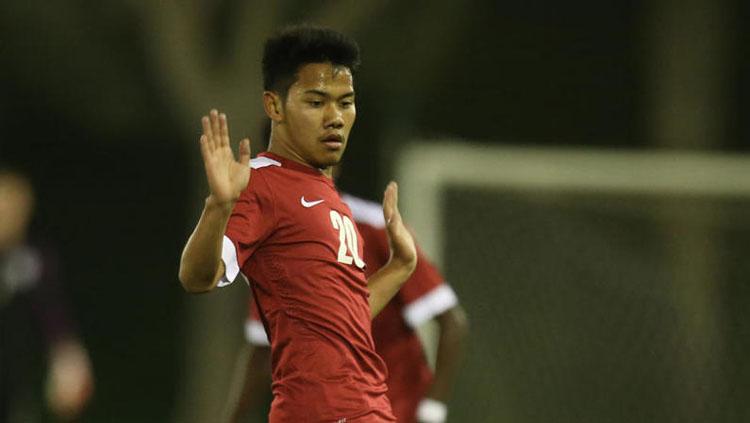 Pesepakbola muda Indonesia di Qatar, Andri Syahputra.