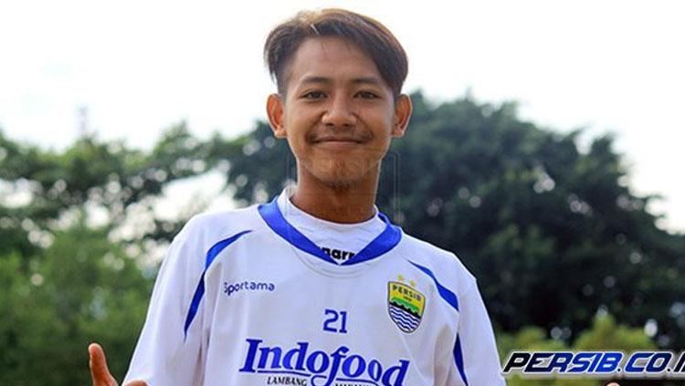 Beckham Putra Nugraha mendapatkan panggilan Timnas U-19. Copyright: PERSIB.co.id/Panji Qadhafi