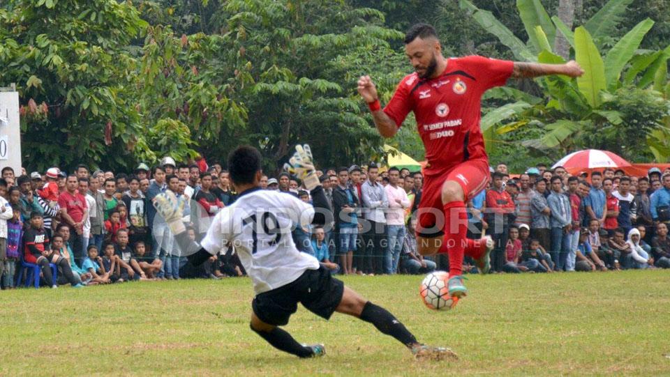 Marcel Silva Sacramento (Semen Padang). Copyright: Taufik Hidayat/Indosport