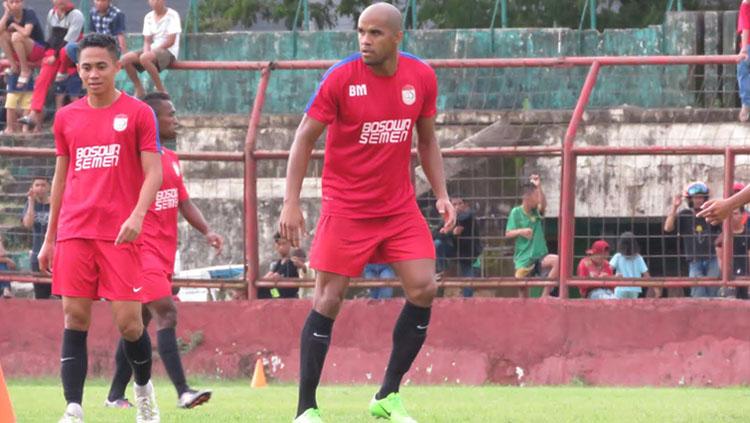 Penyerang anyar PSM Makassar, Reinaldo Elias da Costa. Copyright: Muhammad Nur Basri/INDOSPORT