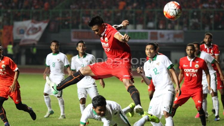 Persija Jakarta vs Timnas U-22. Copyright: Herry Ibrahim/INDOSPORT