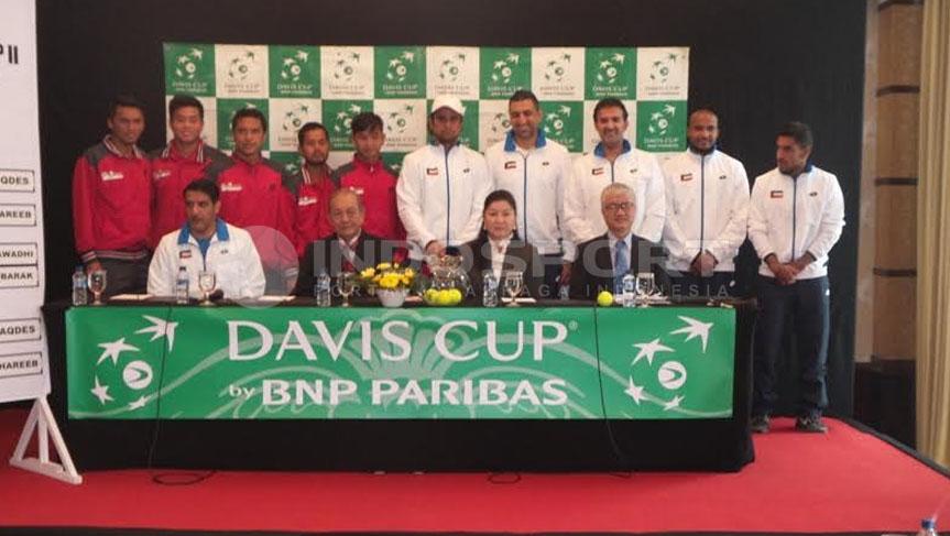 Hasil Drawing Piala Davis Indonesia Melawan Kuwait Copyright: Benny Rahardjo/Indosport