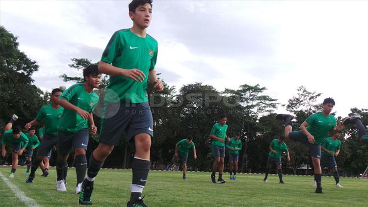 Jack Brown saat mengikuti pemusatan latihan Timnas Indonesia.