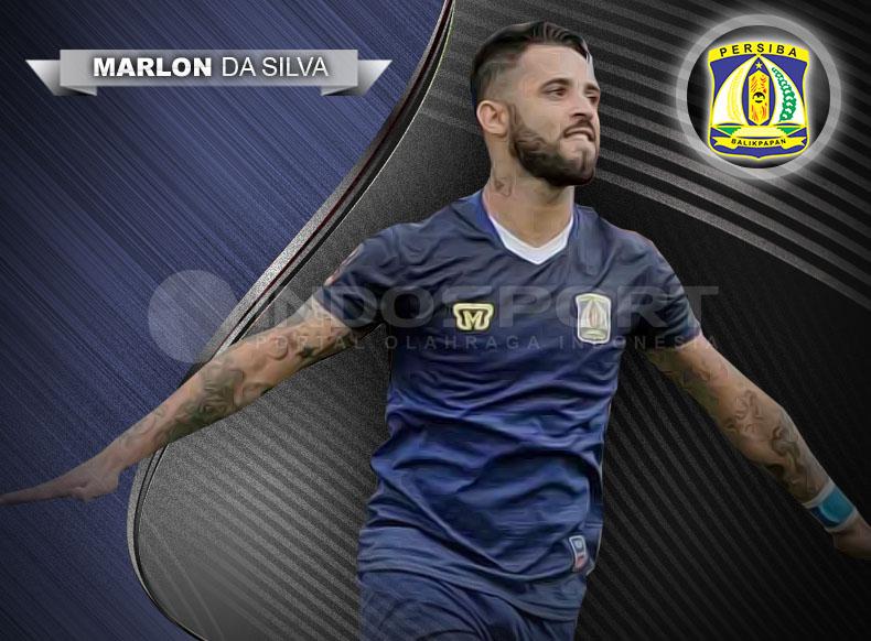 Marlon da Silva (Persiba Balikpapan). Copyright: Indosport/internet