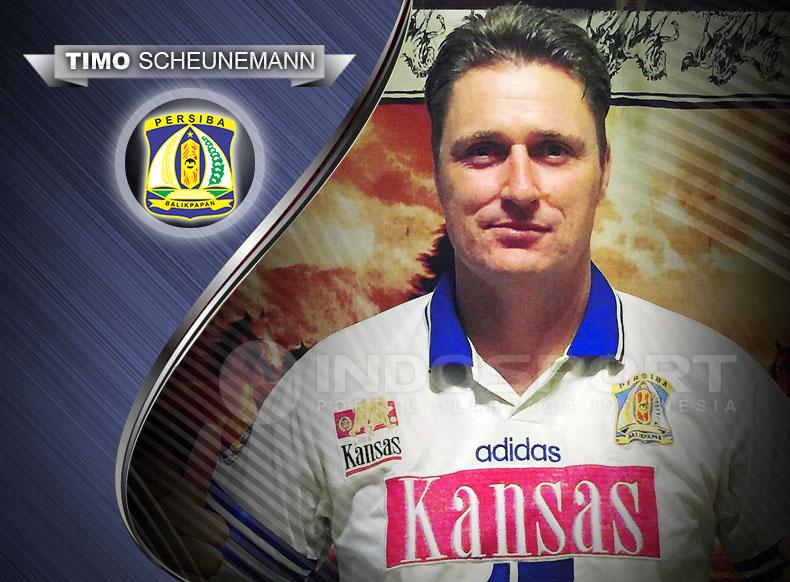 Timo Scheunemann (Persiba Balikpapan). Copyright: Indosport/prokal.co