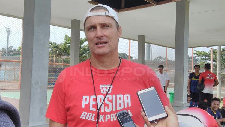 Pelatih Persiba Balikpapan, Timo Scheunemann. Copyright: Ian Setiawan/INDOSPORT