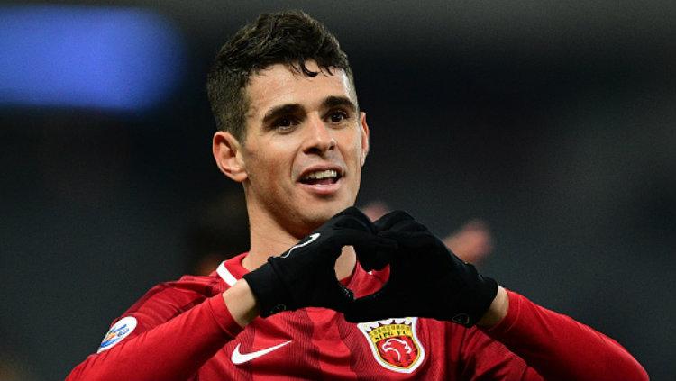 Gelandang anyar Shanghai SIPG, Oscar.