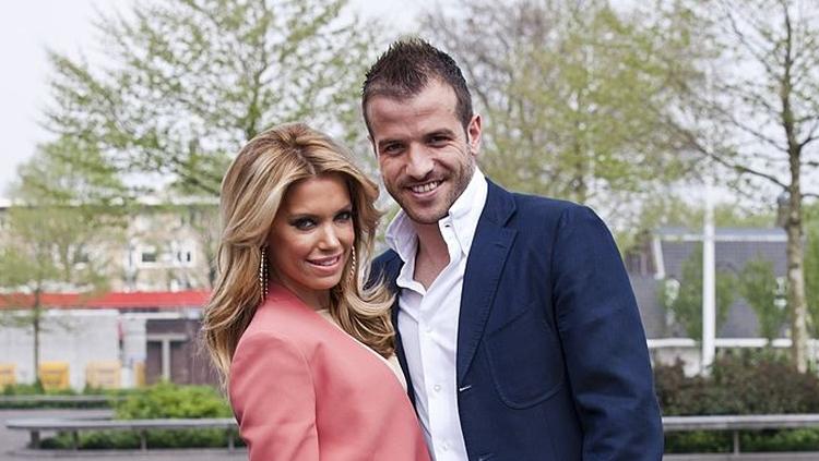 Pasangan Rafael van der Vaart dan Sylvie Meis saat belum bercerai.