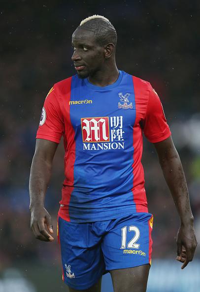 Bek tengah Crystal Palace yang dipinjam dari Liverpool, Mamadou Sakho (kanan). Copyright: Alex Morton/Getty Images