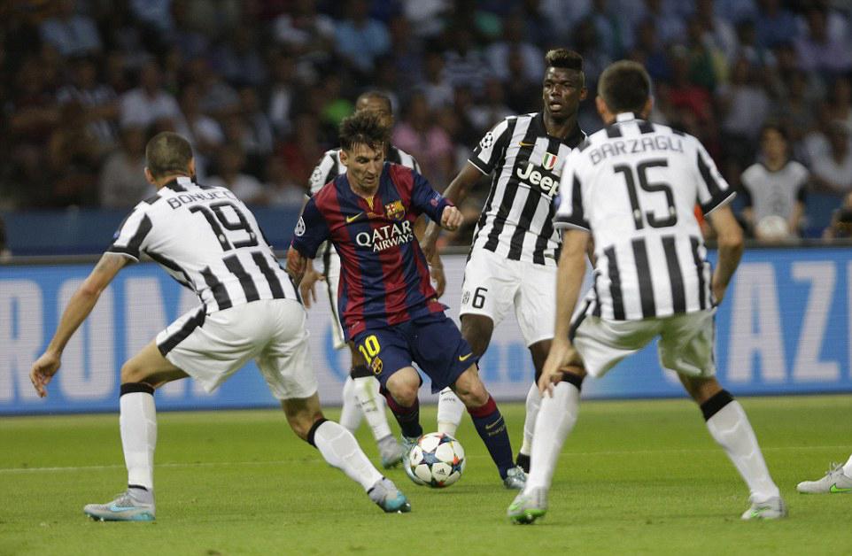 Juventus vs Barcelona di final Liga Champions 2015. Copyright: PA