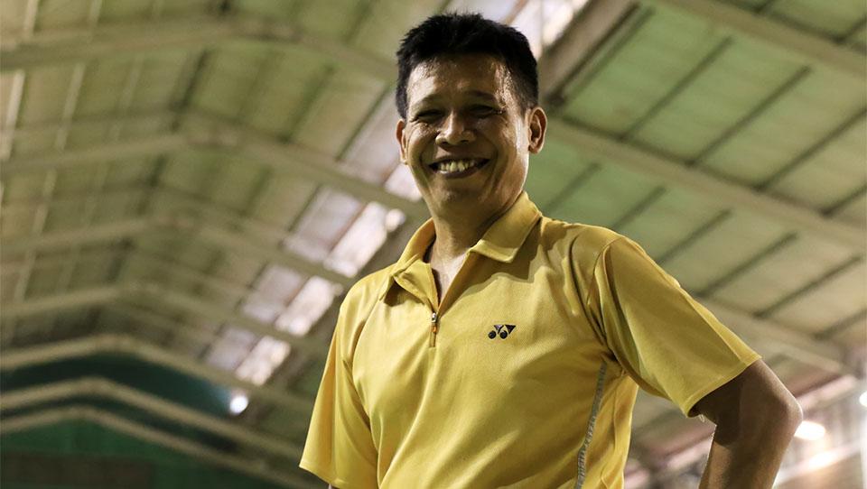 Ungkapan keharuan eks pelatih PBSI, Chafidz Yusuf, untuk Lanny Tria Mayasari/Ribka Sugiarto, yang menjuarai Indonesia Masters Super 100 2023, Minggu (10/09/23).