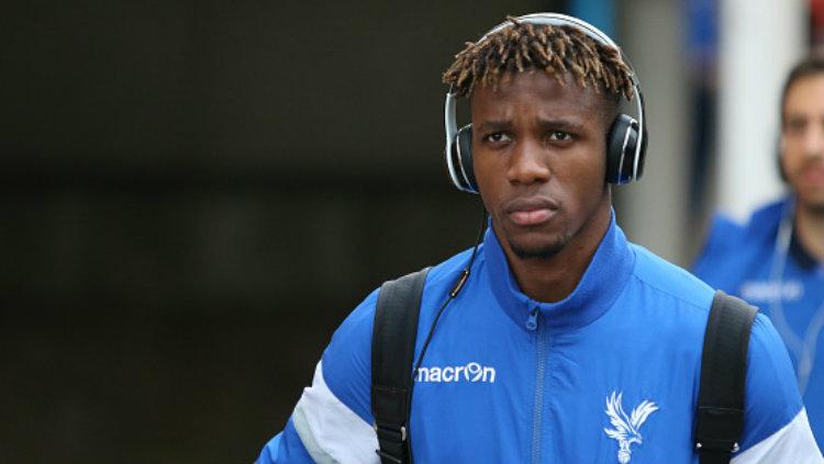 Pemain Crystal Palace, Wilfried Zaha. Copyright: Jason Hearn/Action Plus via Getty Images