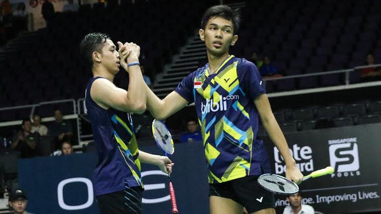 Admin BWF bikin gempar spill Fajar Alfian putar haluan dari pemain ganda menjadi tunggal putra Indonesia di sela-sela latihan untuk ajang Denmark Open 2023.
