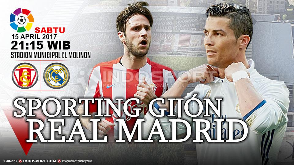 Prediksi Sporting Gijon vs Real Madrid. - INDOSPORT