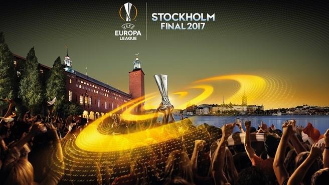 Final Liga Europa 2017 yang digelar di Friends Arena, Stockhom, Swedia. Copyright: Pinterest