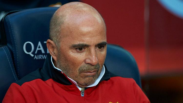 Pelatih Sevilla, Jorge Sampaoli. Copyright: fotopress/Getty Images