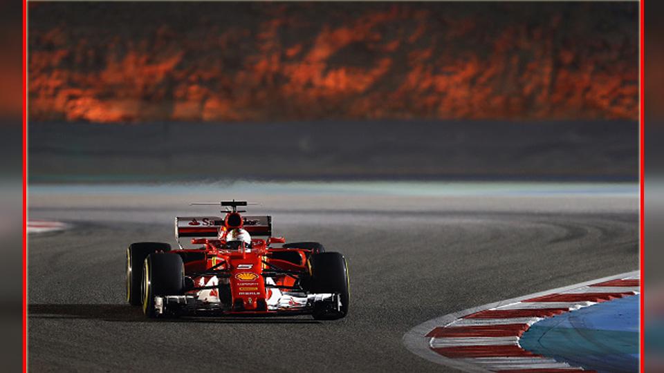 Sebastian Vettel, pembalap Ferrari. Copyright: Clive Mason/Getty Images