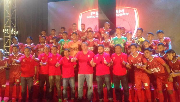 Skuat resmi PSM Makassar musim 2017 - INDOSPORT