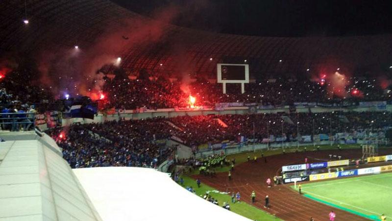 Stadion Gelora Bandung Lautan Api. Copyright: Zainal Hasan/Indosport