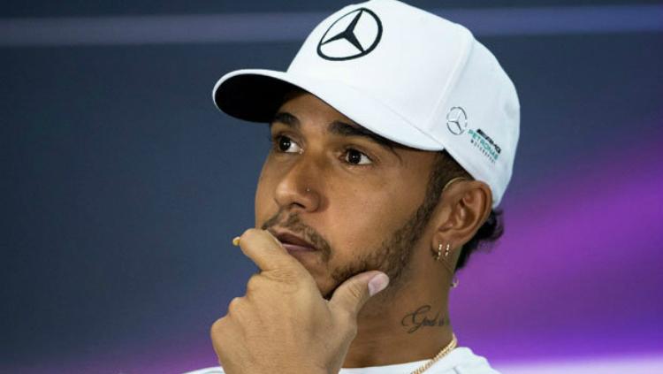 Pembalap Mercedes, Lewis Hamilton. Copyright: Getty Images