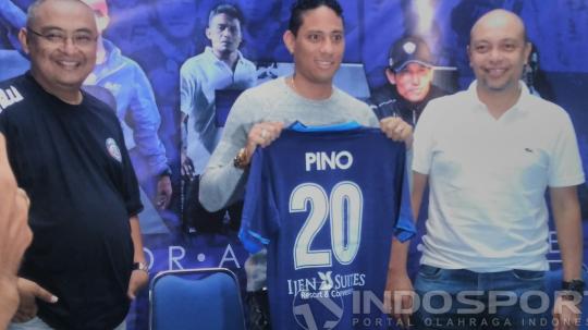 Mantan pemain Arema FC, Juan Pablo Pino.