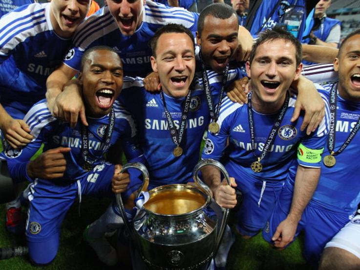 John Terry berhasil meraih gelar Liga Champions bersama Chelsea. Copyright: Alex Livesey/Getty Images)