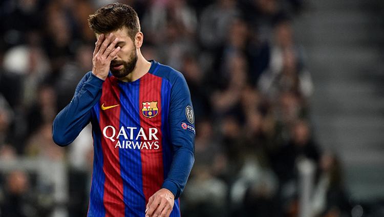 Bek andalan Barcelona, Gerard Pique. - INDOSPORT