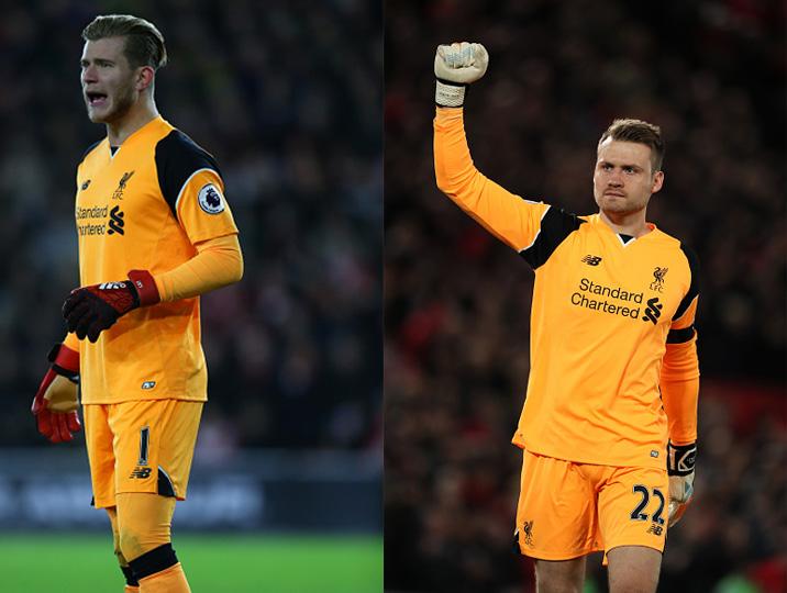 Loris Karius dan Simon Mignolet, dua kiper Liverpool. Copyright: Matthew Ashton/Catherine Ivill/GettyImages