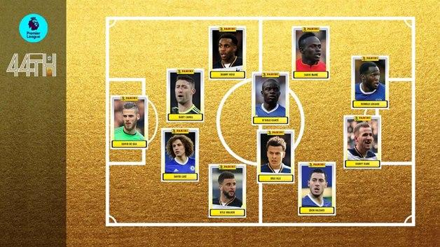 PFA Premier League Team of the Year. Copyright: thepfa.com