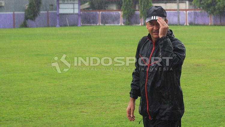 Hans-Peter Schaller masih bungkam soal marquee player Bali United.