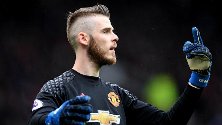 Kiper andalan Manchester United, David De Gea. Copyright: Michael Regan/Getty Images