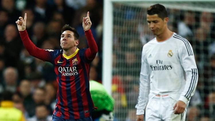 El Clasico jilid 266 menjadi milik Messi dan Ronaldo.