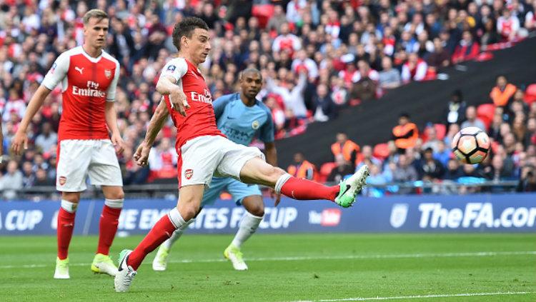 Arsenal vs Manchester City di semifinal Piala FA.