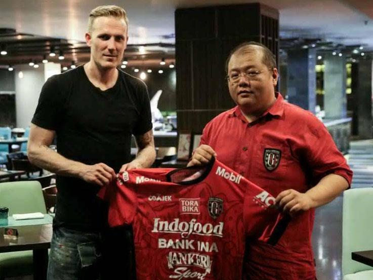 Marquee player Bali United, Nick Van Der Velden. Copyright: Muhammad Qomaruddin/INDOSPORT