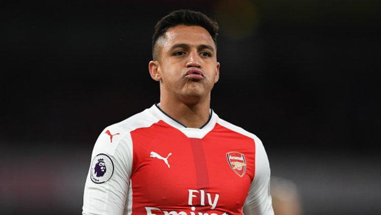 Bintang Arsenal, Alexis Sanchez. Copyright: Shaun Botterill/Getty Images