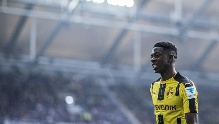 Wonderkid Borussia Dortmund, Ousmane Dembele. Copyright: Simon Hofmann/Bundesliga/DFL via Getty Images