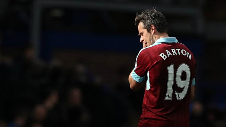 Pemain Burnley, Joey Barton. Copyright: Martin Rickett/PA Images via Getty Images