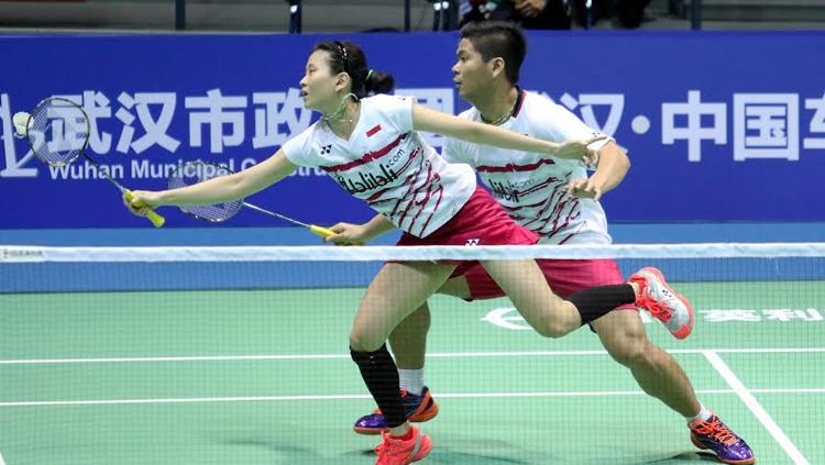 Ganda campuran Indonesia, Praveen Jordan/Debby Susanto di ajang Asia Championships 2017. Copyright: HUMAS PBSI