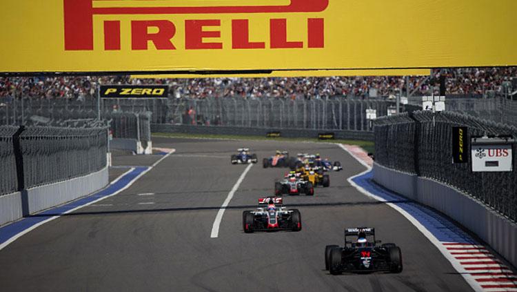 Sirkuit St Petersburg akan jadi pengganti Sochi Autodrom pada musim 2021. Alexander Zemlianichenko Jr./Bloomberg via Getty Images.