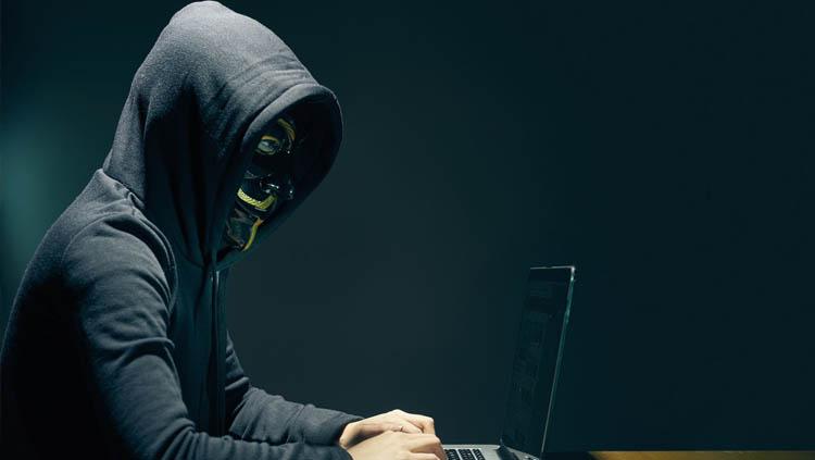 Ilustrasi hacker.