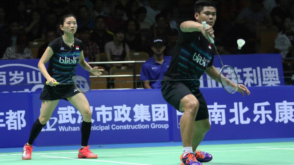 Praveen Jordan/Debby Susanto di babak perempatfinal BAC 2017. Copyright: Humas PBSI