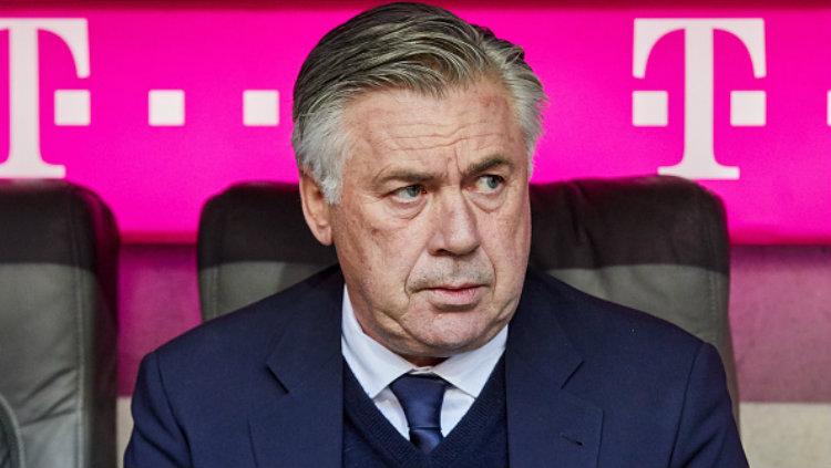 Carlo Ancelotti ketika menjadi pelatih Bayern Munchen. Copyright: TF-Images/Getty Images