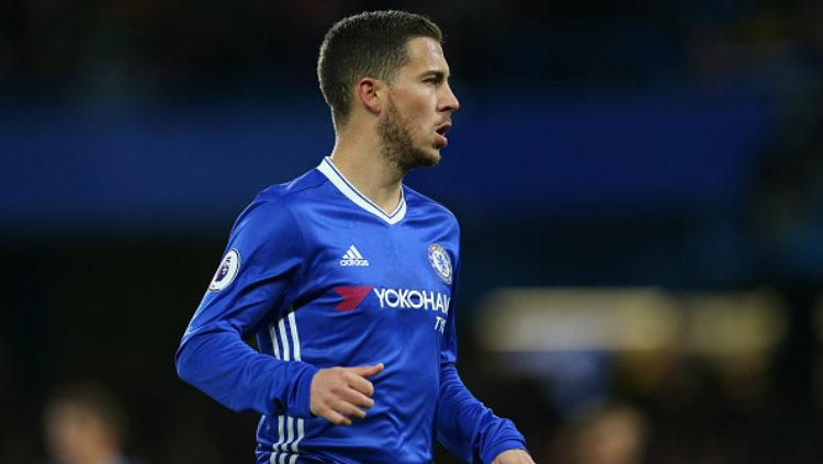 Bintang Chelsea, Eden Hazard. Copyright: Catherine Ivill - AMA/Getty Images